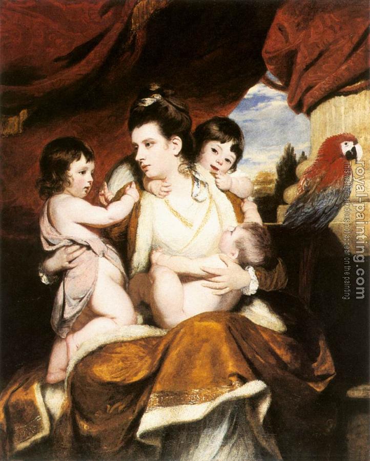 Joshua Reynolds : Lady Cockburn and her Three Eldest Sons